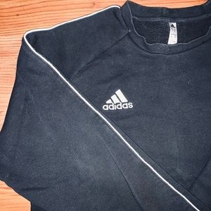 Oversized adidas crew neck